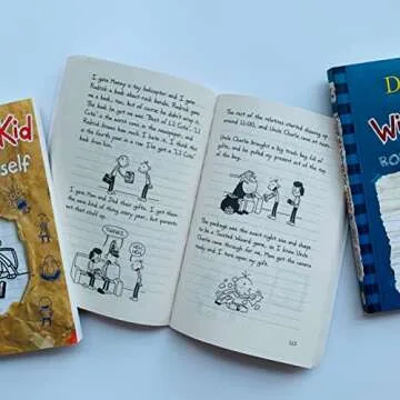 Jeff Kinney Diary of a Wimpy Kid 1-16 Books Boxed Set, Complete Collection Series, Paperback Edition(1-16)