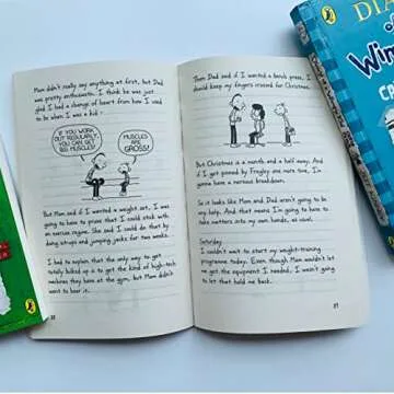 Jeff Kinney Diary of a Wimpy Kid 1-16 Books Boxed Set, Complete Collection Series, Paperback Edition(1-16)