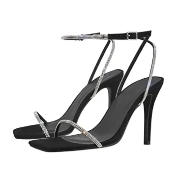Stylish LISHAN Rhinestone High Heels for Women