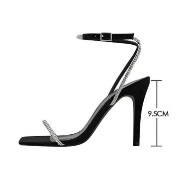 Stylish LISHAN Rhinestone High Heels for Women