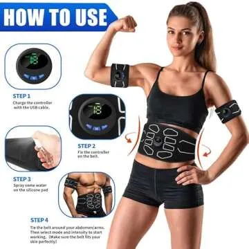 MarCoolTrip MZ Electronic Muscle Stimulator for All Fitness Levels