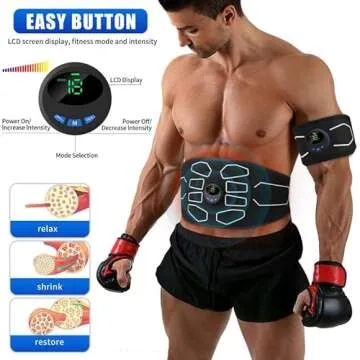 MarCoolTrip MZ Electronic Muscle Stimulator for All Fitness Levels
