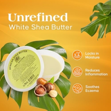 Luxurious African Shea Butter Skin Moisturizer 8oz