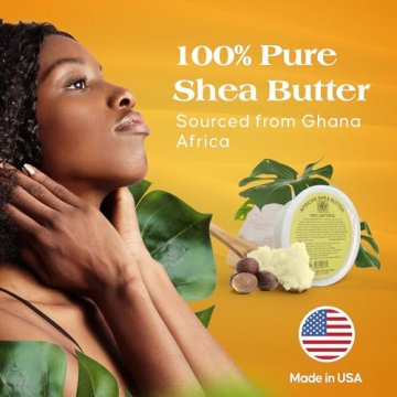 Luxurious African Shea Butter Skin Moisturizer 8oz