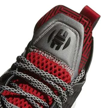 adidas Harden Vol. 2 ""Lift Off"" Shoe - Men's Basketball 12 Core Black/Medium Grey/Scarlet
