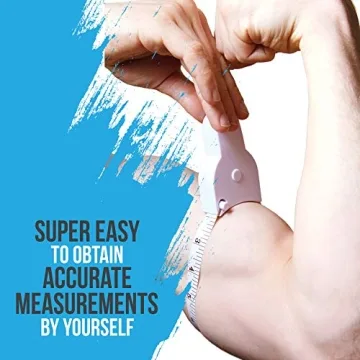 Body Measuring Tape - Compact, Ergonomic Body Measurement Tape with One-Button Retraction Design - Smart, Accurate Way to Track Muscle Gain, Fat Loss - Lightstuff Easy Body Tape Measure