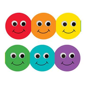 Hygloss Smiley Face Classroom Bulletin Board Borders