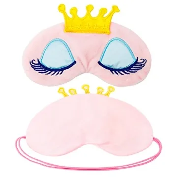 NIPOO Cute Girl Eye Masks for Sleep and Travel