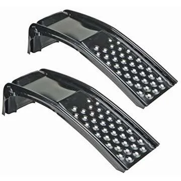 Nicky Nice Solid Steel Auto Ramp Set for Safe Vehicle Loading