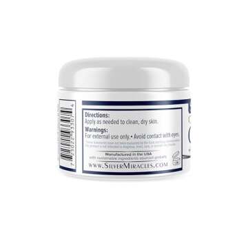Silver Miracles Colloidal Silver Cream - Pure Skin Healing