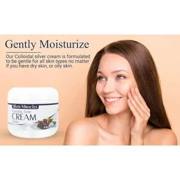 Silver Miracles Colloidal Silver Cream - Pure Skin Healing