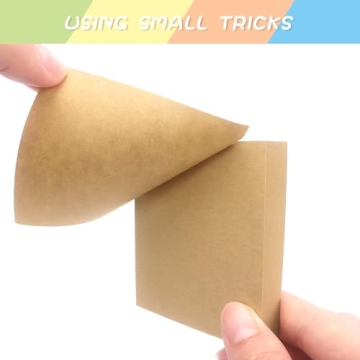 Vibrant Sticky Notes 3x3 Craft Paper for Office & School