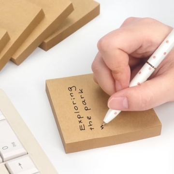 Vibrant Sticky Notes 3x3 Craft Paper for Office & School