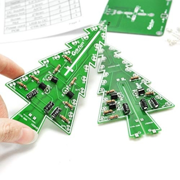 Gikfun Christmas Tree LED DIY Kit for Festive Fun