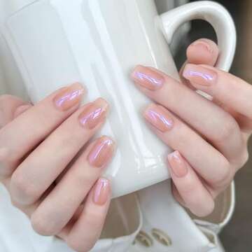 GAOY Chrome Nail Powder for Mirror-Like Finish in Pearlescent Colors