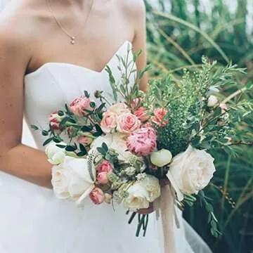 HIAGROW Real Eucalyptus Stems Greenery Decor 20PCS 16" Dried Willow Eucalyptus Plant Preserved Greenery Stems for Home Vase Filler Wedding Flowers Arrangement Spring Decorations