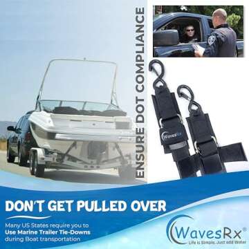 Secure Your Watercraft: Pontoon & Boat Trailer Straps