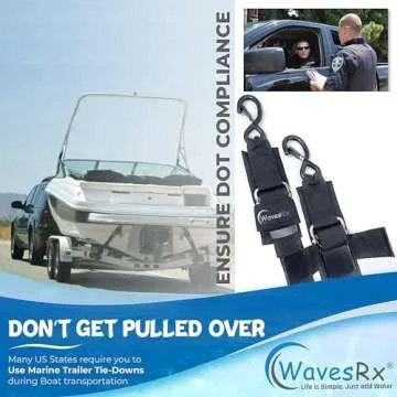 Secure Your Watercraft: Pontoon & Boat Trailer Straps