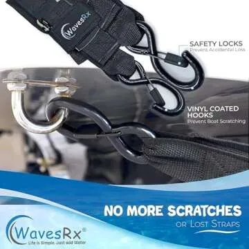 Secure Your Watercraft: Pontoon & Boat Trailer Straps