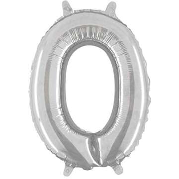 Bachelorette, Wedding, Bridal Shower Party Balloon Letter Decorations. 16" Rose Gold, Gold, Silver Bridal Celebration Decor (I DO, Silver)