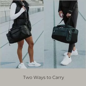 Vooray 22L Boost Duffel Bag – Small Travel & Sports Gym Bag for Women and Men with Shoe Pocket, Weekender for Overnight Football, Travel, Hospital Stays or Workout