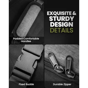 OutdoorMaster Golf Bag - Waterproof & Heavy Duty Travel Bag