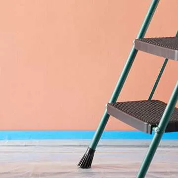 Juvale 6-Pack of 1 mil Clear Plastic Drop Cloths for Painting, Furniture Protection, Disposable Painters Tarp, Waterproof Sheeting Roll for Construction, Dust, Paint Covering for Floor (9x12 Feet)