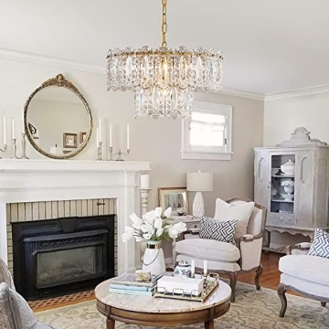 AGV LIGHTING CH010 Crystal Chandelier Vintage Pendant Lighting