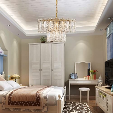 AGV LIGHTING CH010 Crystal Chandelier Vintage Pendant Lighting