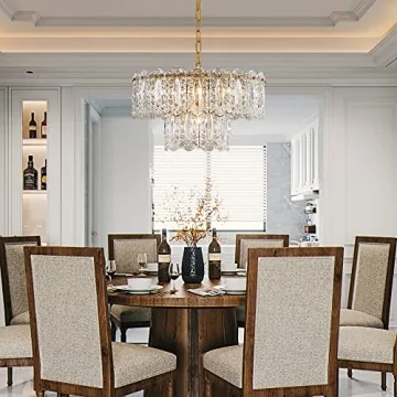 AGV LIGHTING CH010 Crystal Chandelier Vintage Pendant Lighting