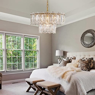 AGV LIGHTING CH010 Crystal Chandelier Vintage Pendant Lighting