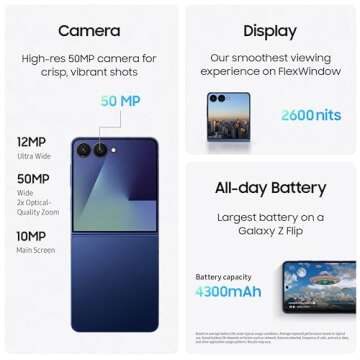 Get the Innovative Samsung Galaxy Z Flip7 Smartphone