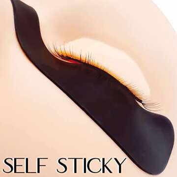 Reusable Silicone Eye Patches for Lash Lifts and Extensions