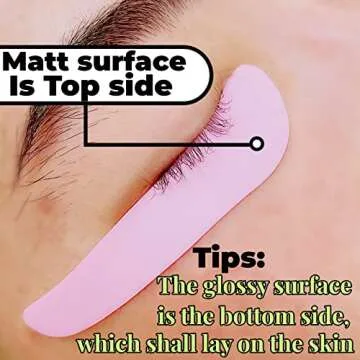 Reusable Silicone Eye Patches for Lash Lifts and Extensions