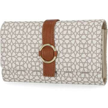 Mundi Women's RFID Blocking Wallet Organizer with Pocket