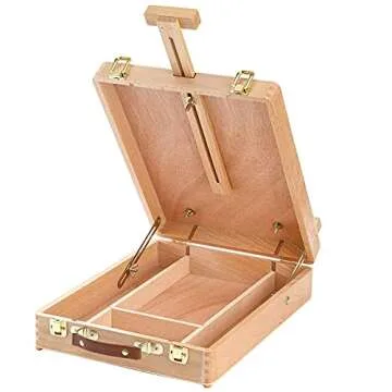 DEAYOU Beechwood Portable Sketchbox for Artists
