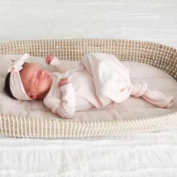 Posh Peanut Baby Knotted Gowns for Girls - Newborn Comfort