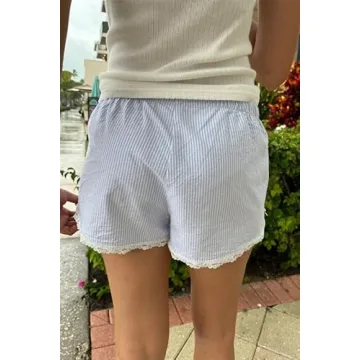 Y2k Cute Lounge Shorts for Girls Stylish & Comfy Bottoms