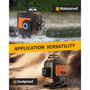 Precision Laser Level Tool for DIY Projects and Construction