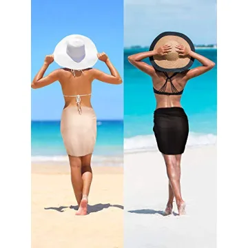 Stylish Chuangdi 2 Pieces Women's Sarong Cover-Ups for Beachwear