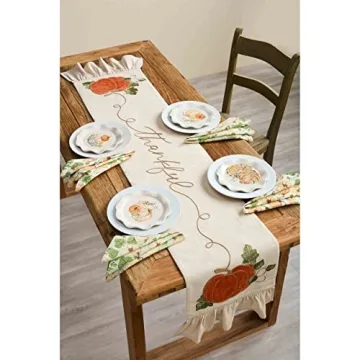 Mud Pie Thanksgiving Salad Plate - Perfect for Fall Gatherings