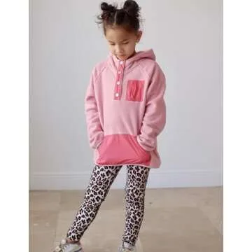 Stylish Arshiner Girls Fleece Pullover Hooded Sweatshirt