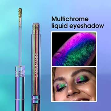 Jolilab Metallic Liquid Chameleon Eyeshadow, Multi-Dimensional Eye Looks, Long-lasting Holographic G...