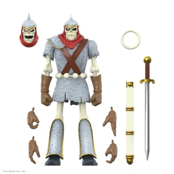 Super7 D&D Dekkion Skeleton Warrior 7" Action Figure with Accessories
