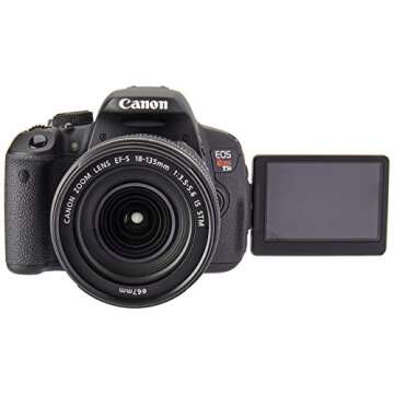 Canon EOS Rebel T5i 18.0 MP CMOS Digital SLR with 18-135mm EF-S is STM Lens