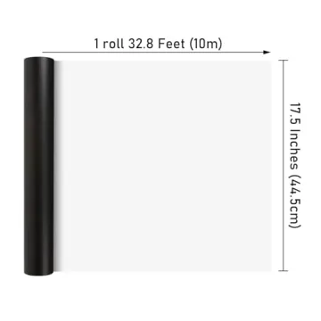 NESCCI Matte Metal Black Wrapping Paper - Durable and Stylish