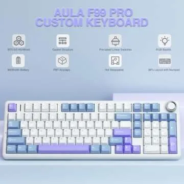 AULA F99 Pro: Tri-Mode Wireless Mechanical Keyboard