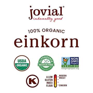 Jovial Organic Einkorn All Purpose Flour for Healthy Baking