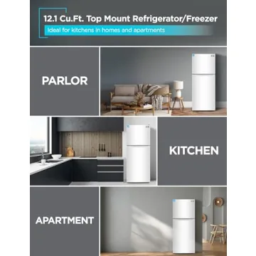 BLACK+DECKER 12.1 Cu. Ft. Refrigerator, Energy Efficient