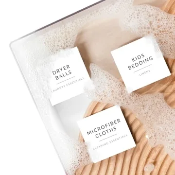 Laundry Organization Labels - 136 Stickers for Every Need